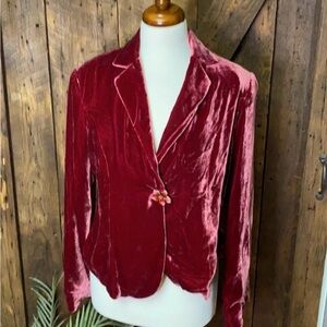 Velvet Red Women's Jacket